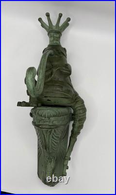 MacKenzie Childs Frog Dinner Bell