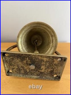 Mid 20th Century Ship Captain's Brass Bell Provenance Nautical Maritime