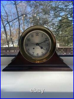 Mint Condition Chelsea Ships Bell Clock