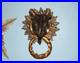 Modern Goat Head Front Door Bell Brass Sheep Animal Design Door Knocker RD700