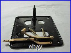 Mounting Base 10-1/2 & Brass Clapper ONLY alarm bell Boxing School Ringside