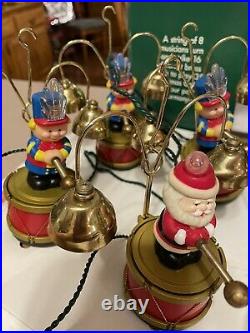 Mr Christmas Santa's Marching Band 8 Soldier Bells Plays 35 Christmas Songs