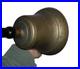 Museum Quality Very Early Large Heavy 5 Lb Primitive Antique Brass Calling Bell