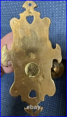 NIP Vintage Solid Brass Triple Door Chime Shopkeepers Entry Bell Taiwan