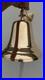 Nautical 11 Big Hanging Door Bell Antique Brass Ship With Wall Mounted Bracket