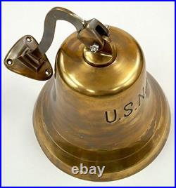 Nautical Boat's Bell Maritime 10 H Brass Ship Bell Polished Premium Jumbo Bel