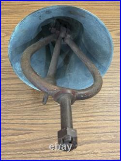 Nautical Brass 8 Bell with Mounting Bracket Ship Boat Antique Old Navy 21+ Pounds
