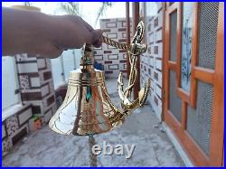 Nautical Door Bell Wall Hanging Ship Home Brass Boat Anchor New Design Bell gift