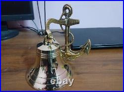 Nautical Door Bell Wall Hanging Ship Home Brass Boat Anchor New Design Bell gift