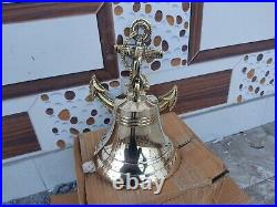 Nautical Door Bell Wall Hanging Ship Home Brass Boat Anchor New Design Bell gift