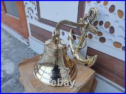 Nautical Door Bell Wall Hanging Ship Home Brass Boat Anchor New Design Bell gift