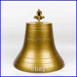 Nautical brass Antique Decorative Bell With U. S Navy Engraved Nautical Gift