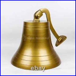 Nautical brass Antique Decorative Bell With U. S Navy Engraved Nautical Gift