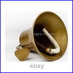 Nautical brass Antique Decorative Bell With U. S Navy Engraved Nautical Gift