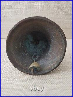 OLD BRONZE CEREMONIAL MISSION BELL Spanish Colonial Mexico Church Cathedral 1888