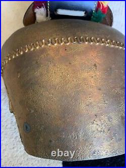 ORIGINAL, EXTRA-LARGE Vintage and Authentically Decorated Swiss Cow Bell