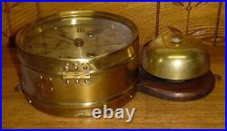 Old Seth Thomas Ships Bell Clock with Bell