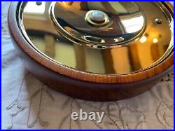 One Reclaimed Antique Wood & Brass Retro Door Bell Push Door Accessory (EBZ212)