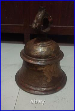 Original Antique Old Ship Salvage Brass Ship Bell