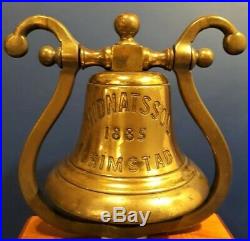 Original Brass Ships Bell, Free Shipping Worldwide