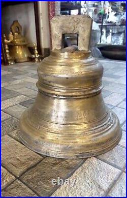 Original Handmade Church Bell, Temple Bell, Hanging Bell, Traditional Bronze Bell