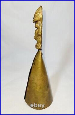 Oshun bell, Aja osun, consecrated heavy guage Brass Bell