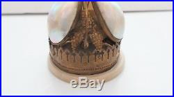 PALAIS ROYAL Mother of Pearl Ormolu Table Servant Bell (#1)