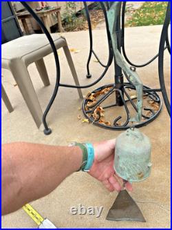 Pair (2) Vintage Wind Chime Bells 24 Paolo Soleri Arcosanti Bronze + unknown
