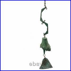 Paolo Soleri Arcosanti Bronze Wind Bell Chime Cosanti Copper Sail Arizona 22-5