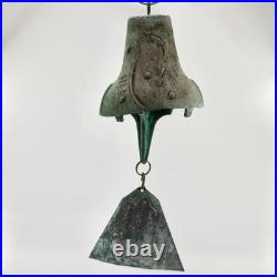 Paolo Soleri Arcosanti Bronze Wind Bell Chime Cosanti Copper Sail Arizona 22-5