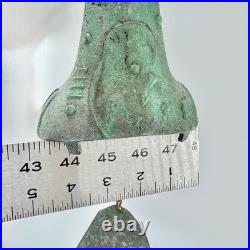 Paolo Soleri Arcosanti Bronze Wind Bell Chime Cosanti Copper Sail Arizona 22-5