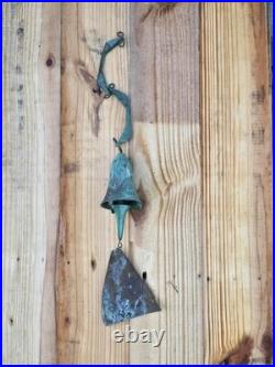 Paolo Soleri Cosanti Arcosanti Vintage Brutalist Cast Bronze Wind Chime Bell MCM