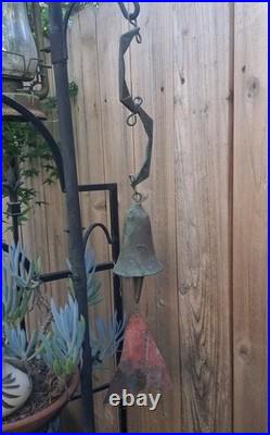 Paolo Soleri Cosanti Arcosanti Vintage Brutalist Cast Bronze Wind Chime Bell MCM