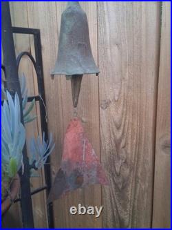 Paolo Soleri Cosanti Arcosanti Vintage Brutalist Cast Bronze Wind Chime Bell MCM