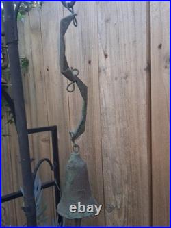 Paolo Soleri Cosanti Arcosanti Vintage Brutalist Cast Bronze Wind Chime Bell MCM