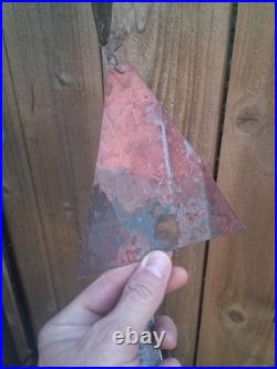 Paolo Soleri Cosanti Arcosanti Vintage Brutalist Cast Bronze Wind Chime Bell MCM