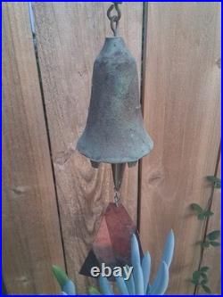 Paolo Soleri Cosanti Arcosanti Vintage Brutalist Cast Bronze Wind Chime Bell MCM