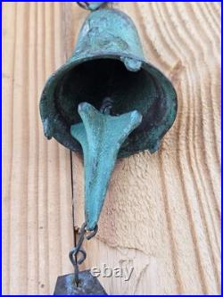 Paolo Soleri Cosanti Arcosanti Vintage Brutalist Cast Bronze Wind Chime Bell MCM