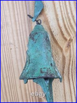 Paolo Soleri Cosanti Arcosanti Vintage Brutalist Cast Bronze Wind Chime Bell MCM