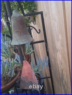 Paolo Soleri Cosanti Arcosanti Vintage Brutalist Cast Bronze Wind Chime Bell MCM