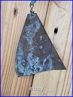 Paolo Soleri Cosanti Arcosanti Vintage Brutalist Cast Bronze Wind Chime Bell MCM