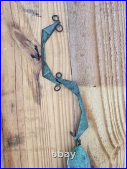 Paolo Soleri Cosanti Arcosanti Vintage Brutalist Cast Bronze Wind Chime Bell MCM