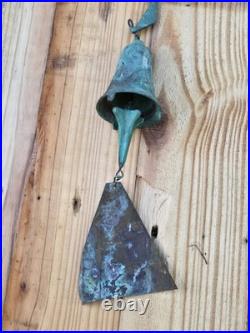 Paolo Soleri Cosanti Arcosanti Vintage Brutalist Cast Bronze Wind Chime Bell MCM