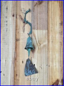 Paolo Soleri Cosanti Arcosanti Vintage Brutalist Cast Bronze Wind Chime Bell MCM
