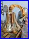 Personalised Nautical Hanging Door Bell Brass Ship 18 Big Wall Mounted Bracket