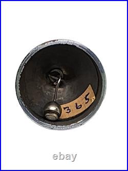 RARE 1930s Chase Art Deco Lady Bell Walter Von Nessen Chrome Brass DESIGN