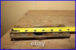 Rare Antique 1890's Ornate Cast Brass Victorian Door Bell Push Button Ringer