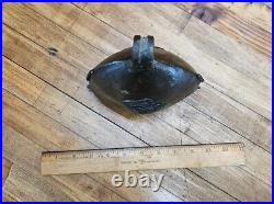 Rare Antique Solid Brass Oxen Cow Bell Heavy Handmade Farm Bell