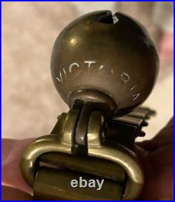 Rare Brass belt, Victoria bells No. 22 brass Antique Horse Equestrian harness