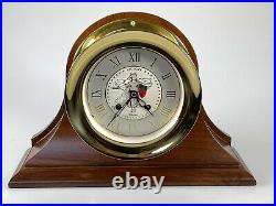 Rare Limited Edition Victory USA Brass Chelsea 8 1/2 Ships Bell Clock